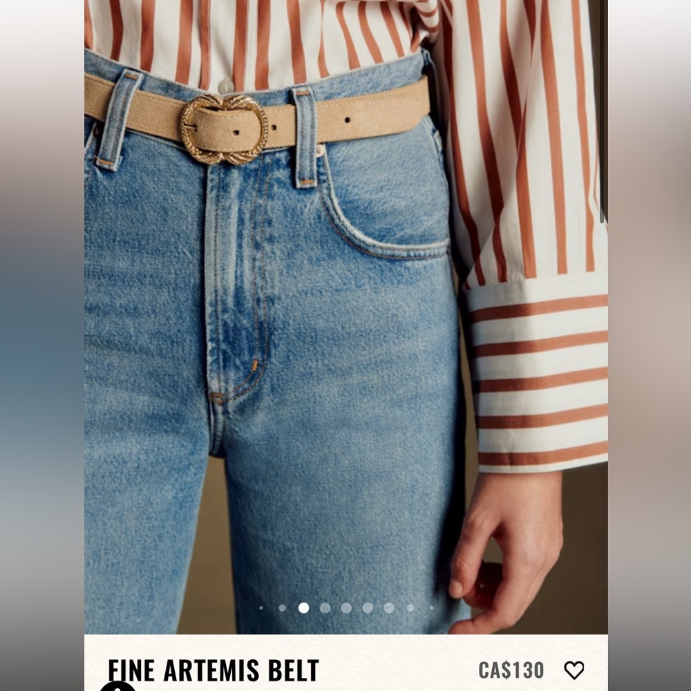 Sezane Sandstone Fine Artemis Belt